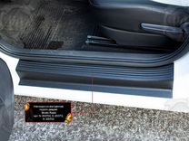 Накладки на внутренние пороги дверей VW Polo VI