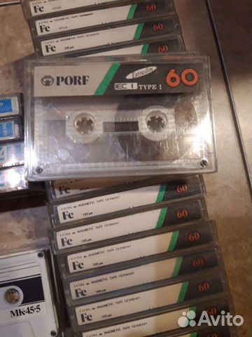 Аудиокассеты новые