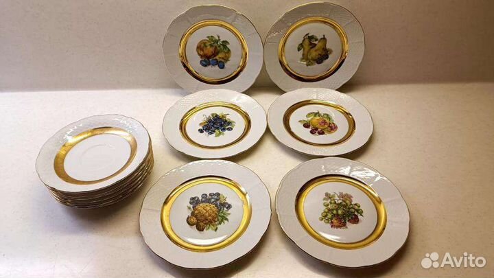 Десертные тарелки Чехия