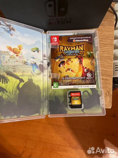 Картридж на нинтендо свич Rayman Legends