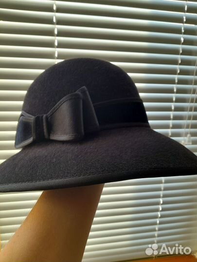 Шляпа фетровая женская