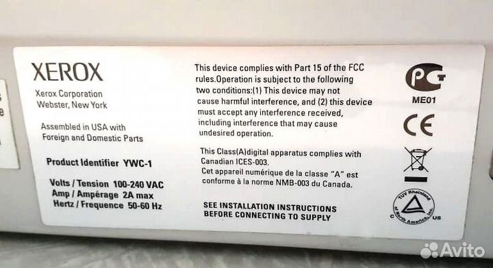 Сканер Xerox XEScan Система сканирования А0+