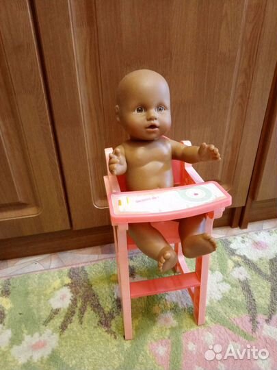 Кукла simba негритенок, кукла аналог babyborn