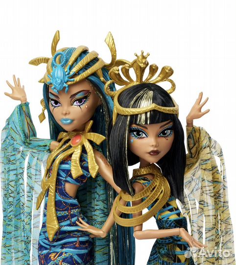 Monster High Mummy Cleo and Nefera De Nile