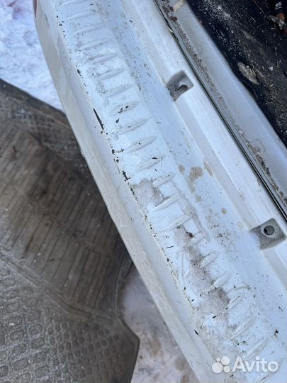 Бампер зад ларгус