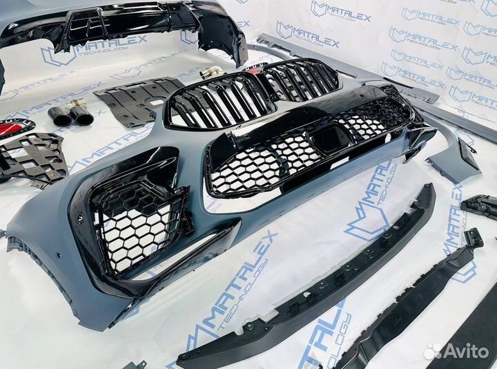 Тюнинг-комплект BMW Х6 F96 дорест с порогами