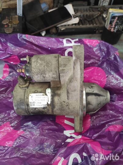 Стартер на ниссан кашкай