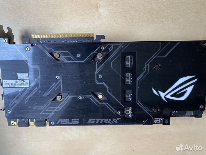 Видеокарта GTX 1070Ti ROG-strix Asus GeForce