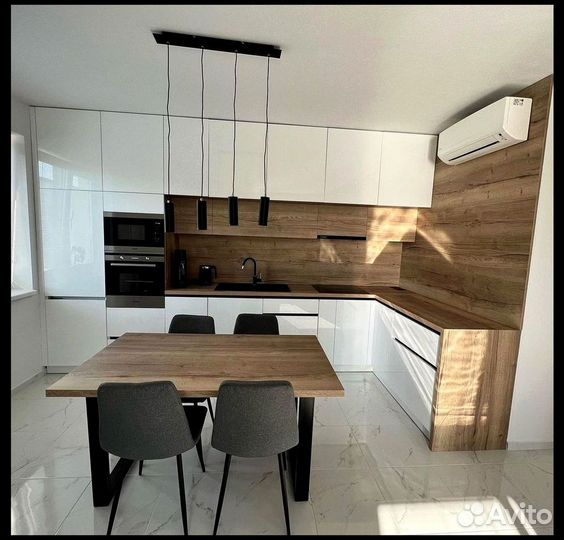 Угловая кухня как IKEA