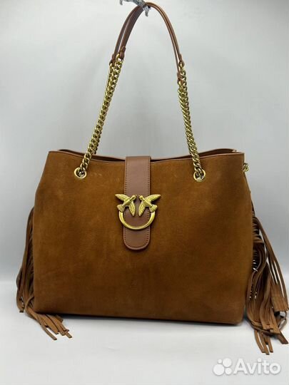 Сумка женская замшевая pinko