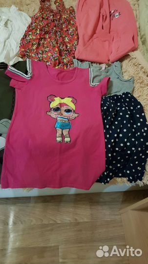 Вещи пакетом на девочку