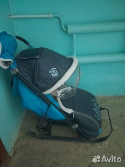 Санки коляска ника