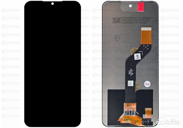 Дисплей Infinix Hot 12 Play NFC (X6816D) /Tecno Po