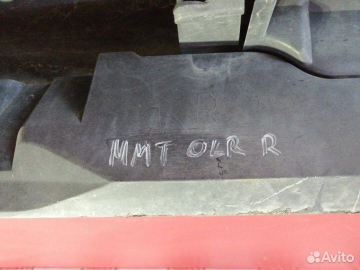 Накладка на порог правая Mitsubishi Outlander 2