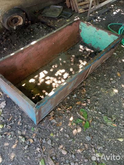 Корыто металлическое сделано под люльку мотоцикла