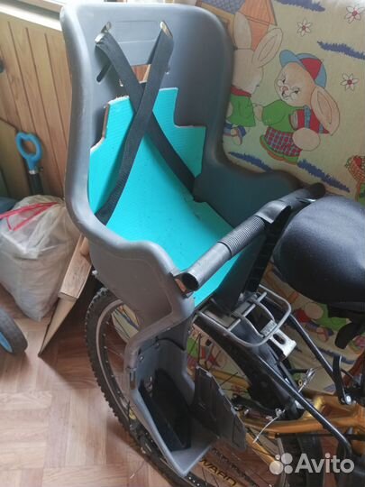 Детское велокресло на багажник