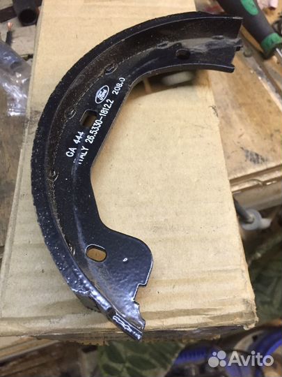 Тормозные колодки задние ford Escape Mazga Tribute