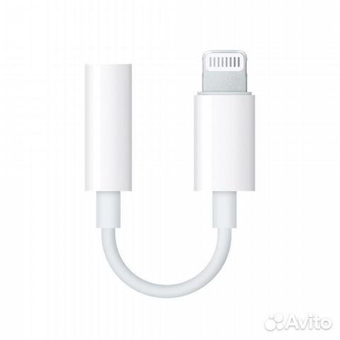 Адаптер Apple Lightning to 3.5 mm Jack