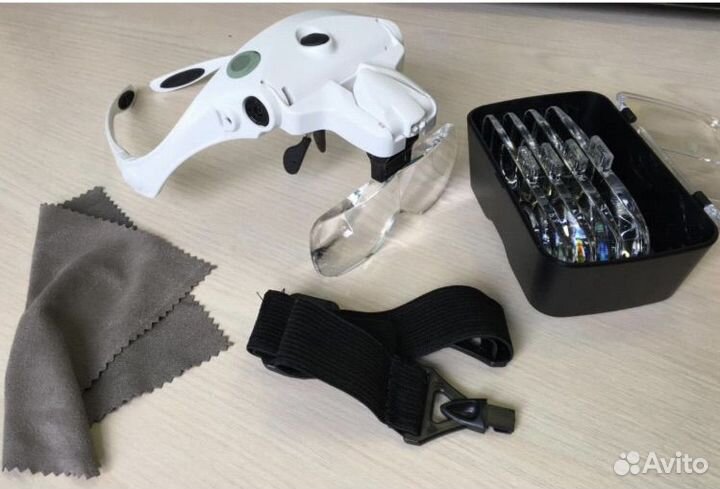 Налобная лупа очки