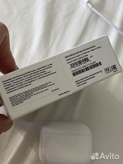 Наушники apple airpods 3