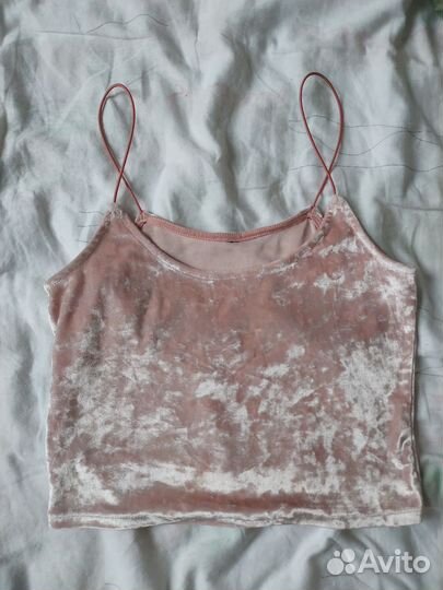 Топик женский бархатный