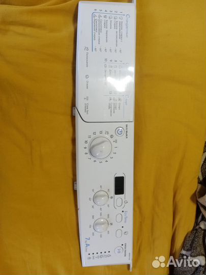 Панель управления ariston rst722, indesit iwsd7105