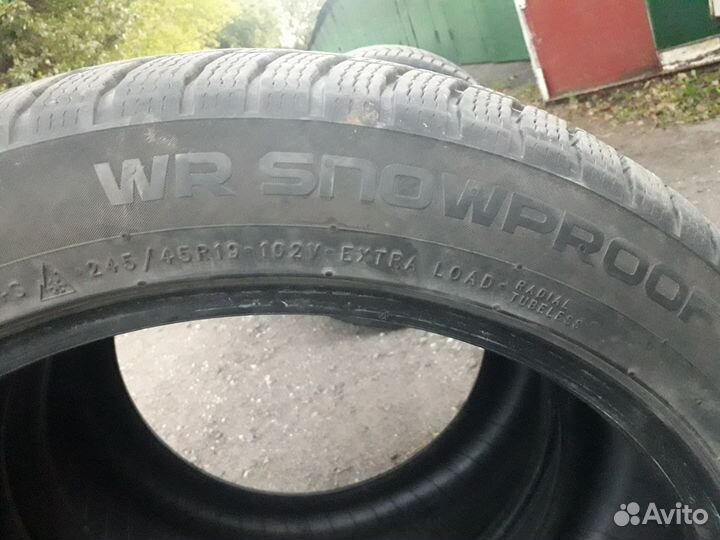 Nokian Tyres WR Snowproof P 245/45 R19 и 275/40 R19 105V