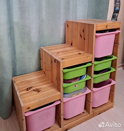 Стеллаж- лестница Икея детский, немного б/у