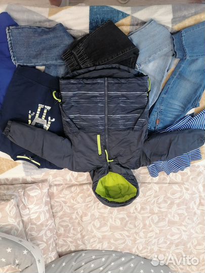Вещи на мальчика пакетом рост 110