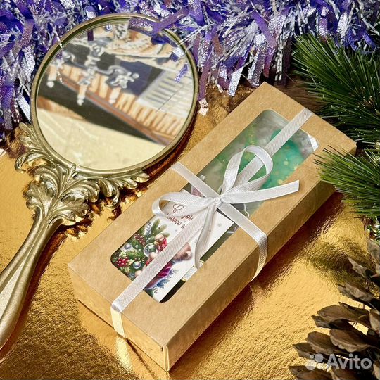 Новогодние игрушки из эпоксидной смолы