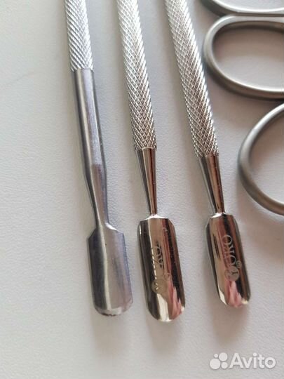 Ножницы для кутикулы, пушер