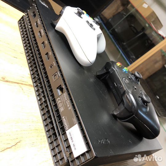 Xbox one X black