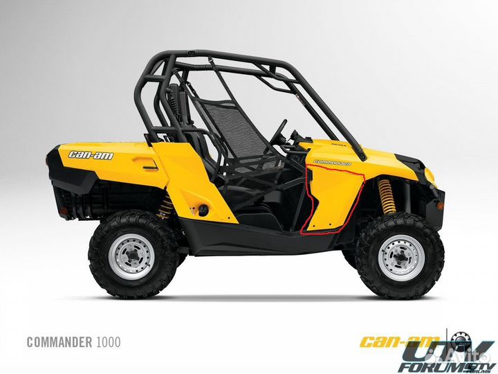 Нижнее пп крыло Can-Am Commander 705005540