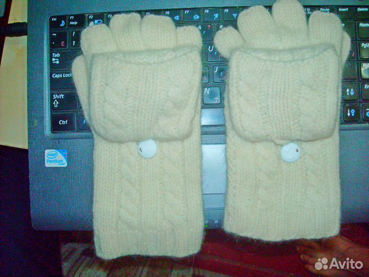 Перчатки-Варежки два в одном