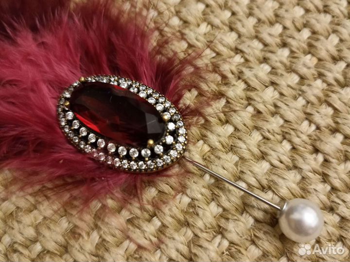 Брошь булавка ручной работы