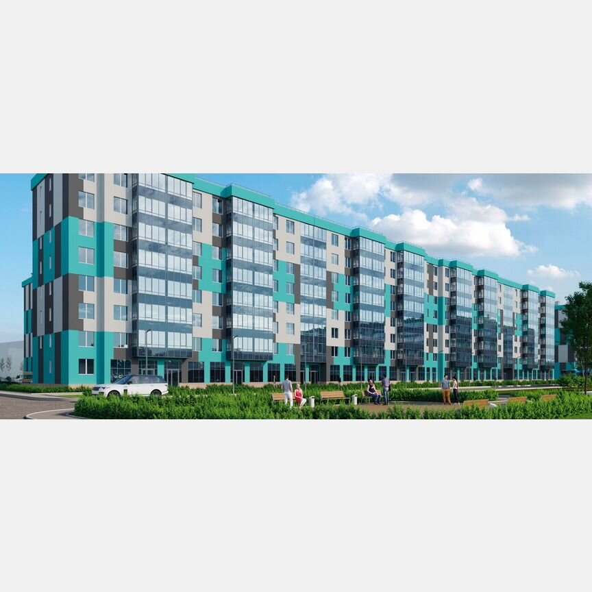 3-к. квартира, 82,3 м², 1/8 эт.