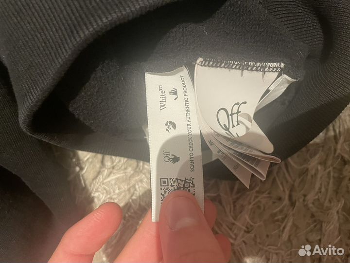 Худи off white оригинал