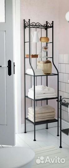 Стеллаж черный икеа IKEA rönnskär рёншэр