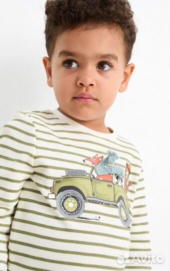 Лонгслив/кофта для мальчика C&A оригинал, 116