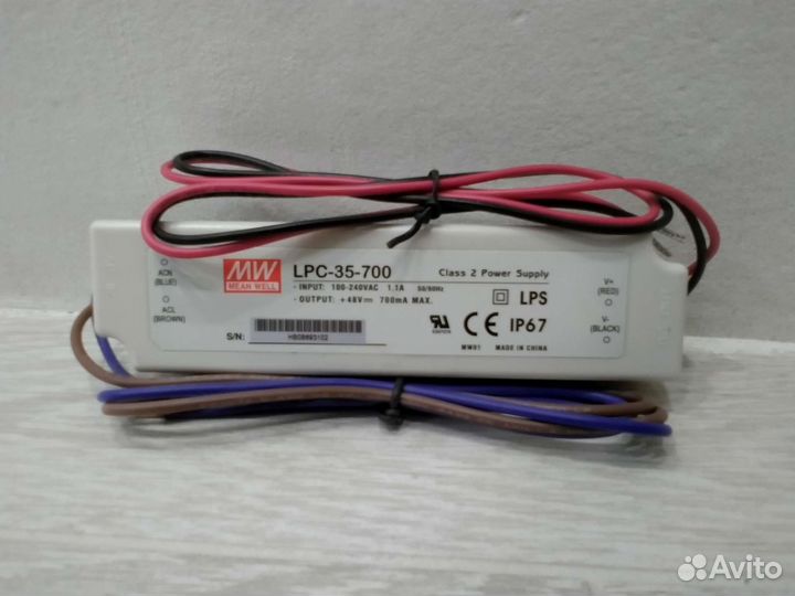 Блок питания led driver lpc-35-700