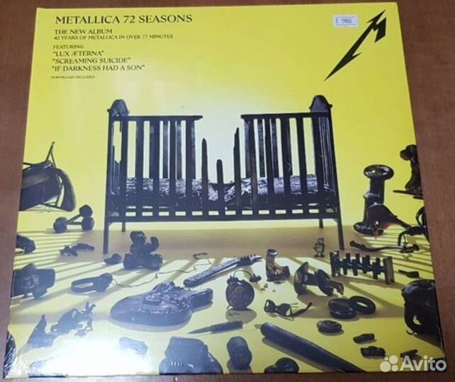 Metallica 72 seasons 2 lp