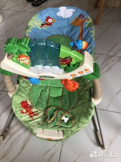 Шезлонг детский электрический