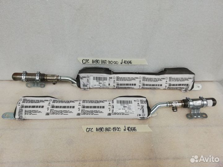 Подушка безопасности Мерседес Gtc Amg 190