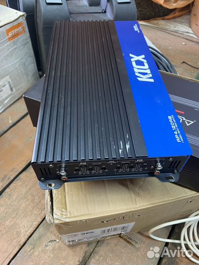 Четырехканальный усилитель Kicx ap 4.120ad