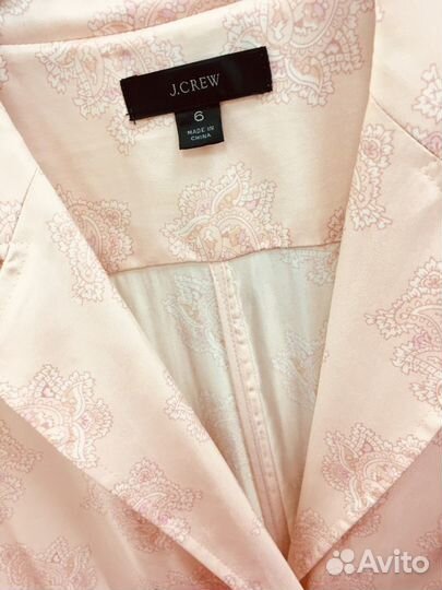 Шелковый комбинезон J.Crew размер 6