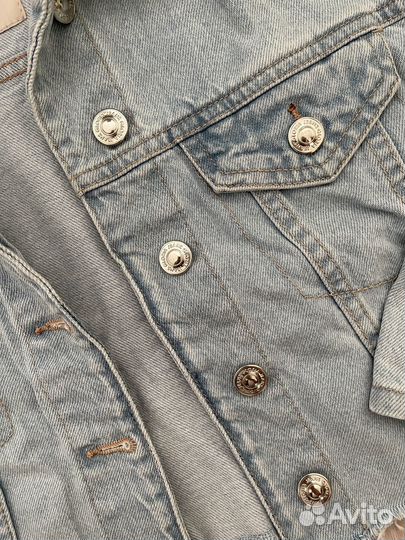 Джинсовая куртка для девочки