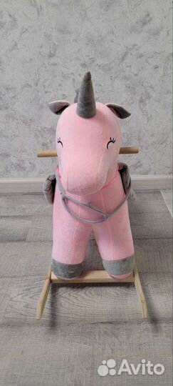 Детская лошадка качалка