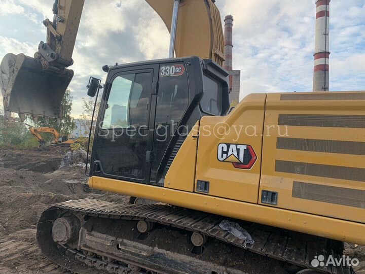 Стекло для caterpillar 330 gc