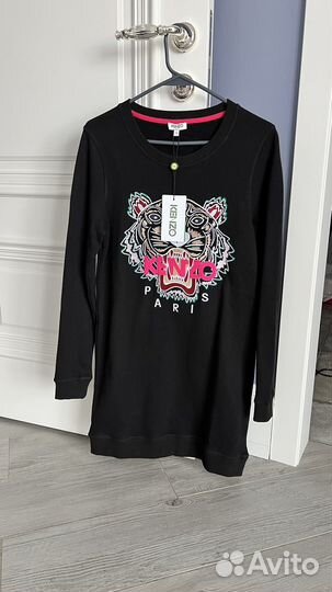 Платье-толстовка kenzo новое
