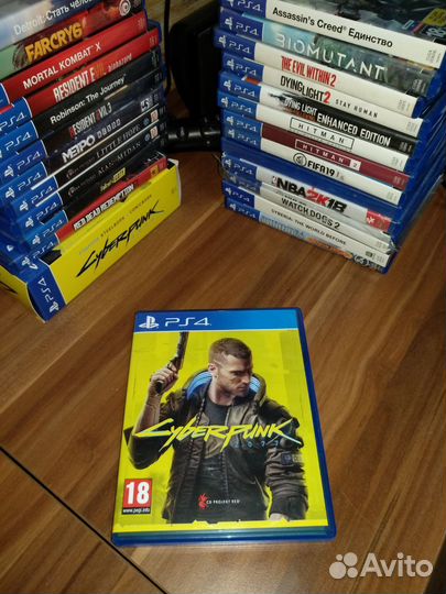 Игра для ps4 Cyberpunk 2077 русская версия